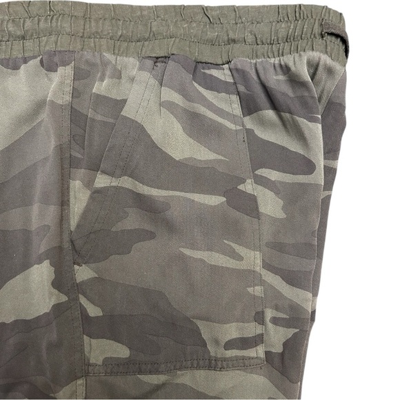 NWT SPLENDID Camo Jogger Pants military army elastic drawstring waist comfort - Picture 6 of 11